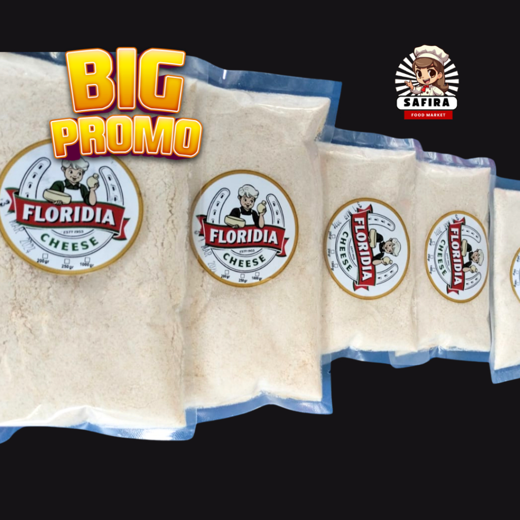 Keju Parmesan Floridia [500gr] Topping Pasta & Pizza floridia cheese keju parmesan PREMIUM