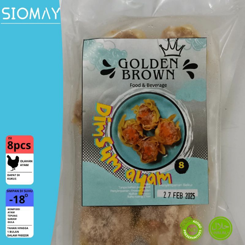 

Dimsum Siomay FROZEN | isi 8pcs HALAL | di area Surabaya