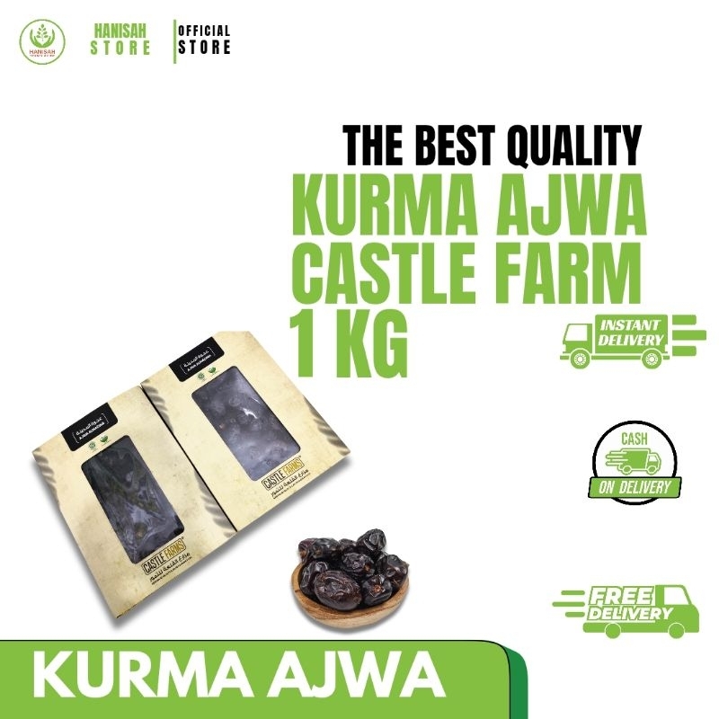 

KURMA AJWA CASTLE FARM 1 KG