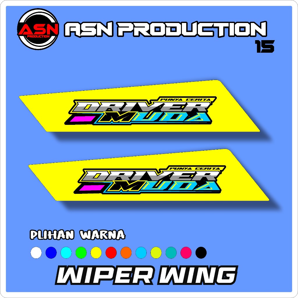 WIPER WING VARIASI UNTUK MOBIL PICK UP VARIASI WIPER GRANDMAX,L300 ,CARRY,TRAGA.KIJANG.PANTHER KODE 
