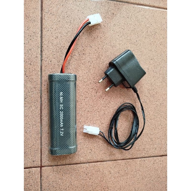 batrai bekas second original rc rgt hsp flying fish brontosaurus buggy 2000mah