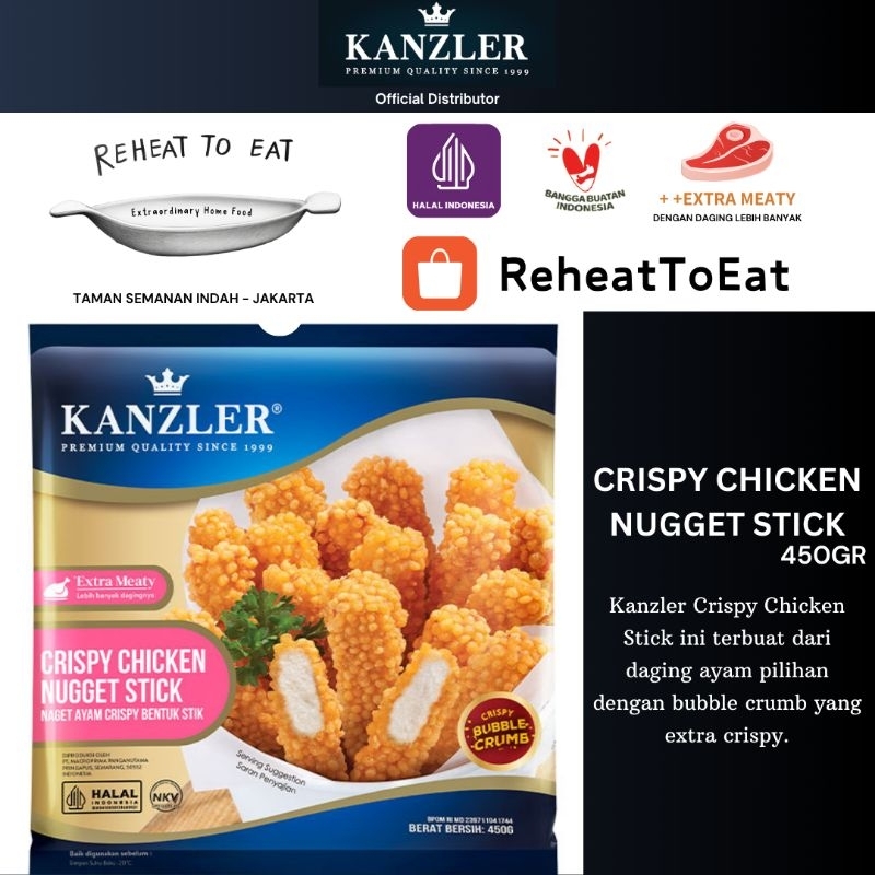 

Kanzler Premium Quality Crispy Chicken Nugget Stick