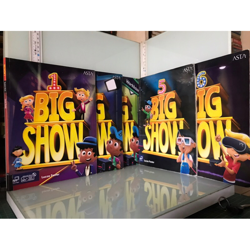 BIG SHOW STUDENTS BOOK / WORKBOOK 1 2 3 4 5 6