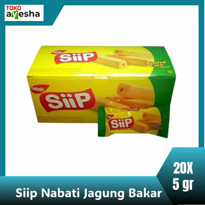 

siip jagung bakar 5gr isi 20