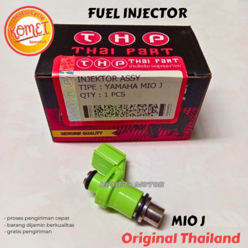 [KOMET] INJEKTOR INJECTOR MIO J/MIO GT/MIO SOUL GT 115/XRIDE 115/FINO FI 115 ~4 HOLE[ORIGINAL THAILA
