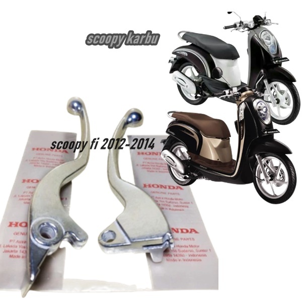Handle Rem Kanan kiri  Motor for  honda scoopy karbu handle rem set skupi lama scoopy fi lold
