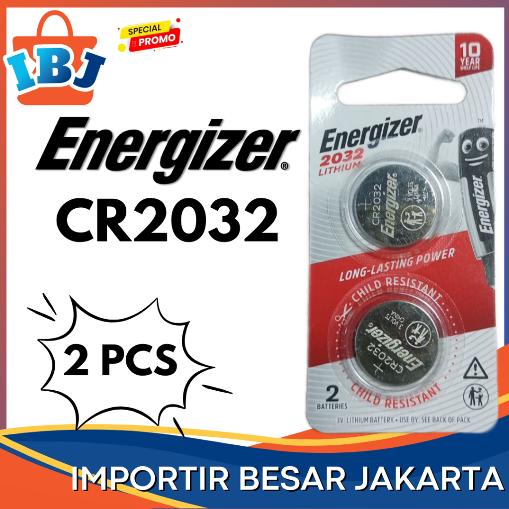 PROMO COD! Baterai Batre Batrai Batrei CMOS Energizer CR2032 Laptop PC Baterai Timbangan Digital bad