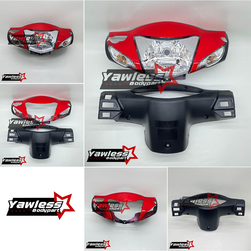 Batok supra fit new / Batok kepala supra fit new / Batok lampu supra fit new Merah