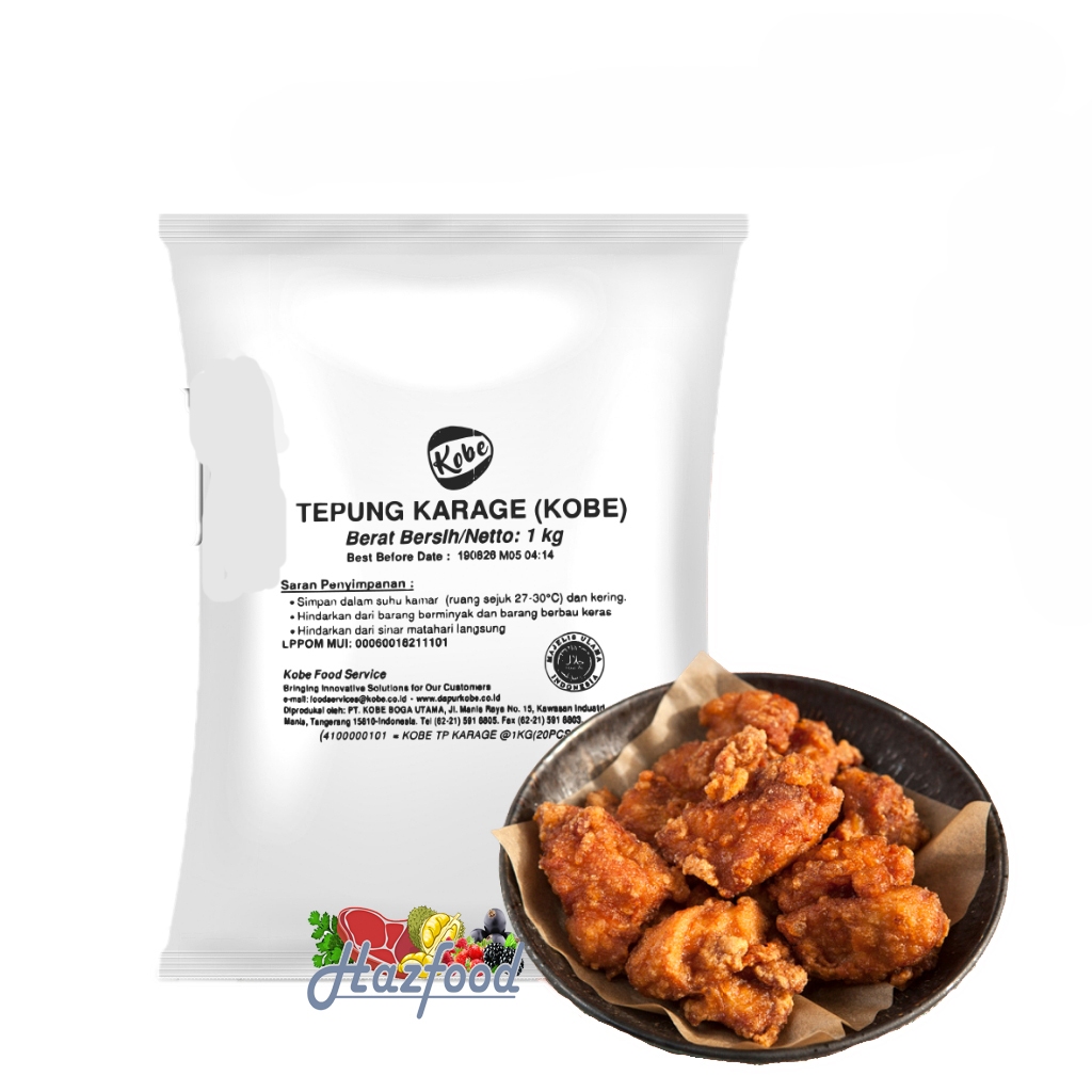 

KOBE TEPUNG KARAAGE 1 Kg | Tepung Ayam Goreng Karage Ala Jepang