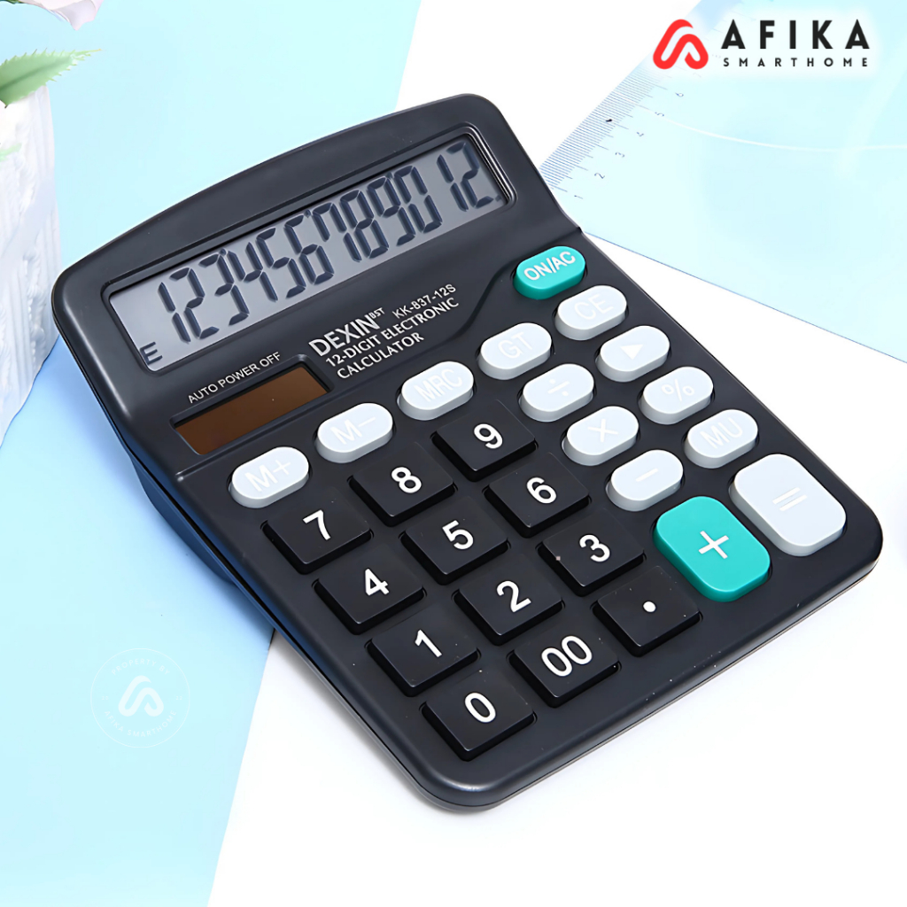 

Kalkulator Elektronik Solar Calculator 12 Digit