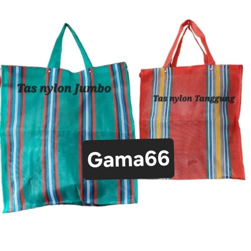 Tas nylon /tas jadul/tas senar/tas laundry/tas belanja kuat