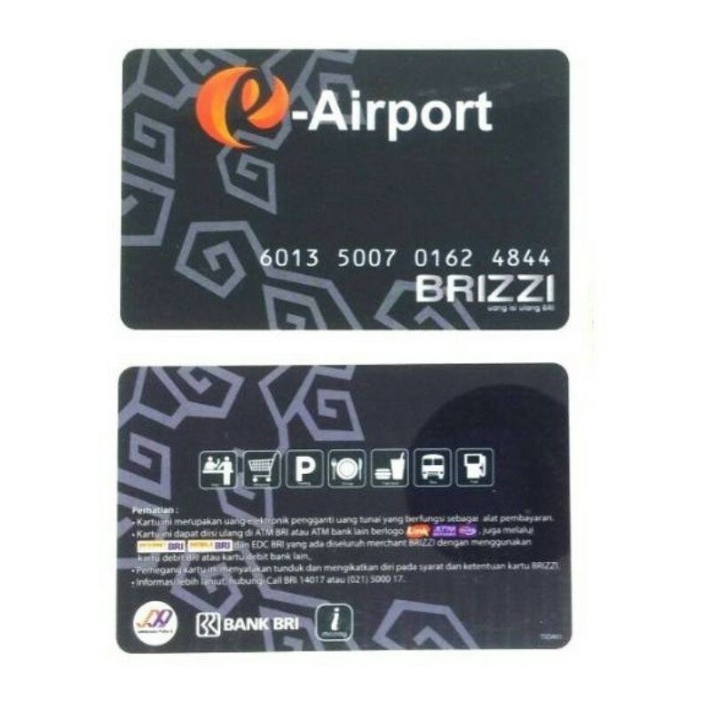 BRIZZI BRI CARD ORIGINAL MOTIF AIRPORT