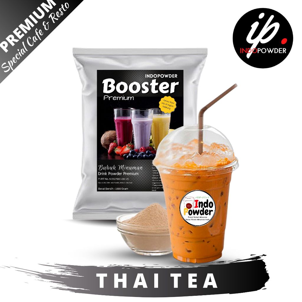 

PREMIUM Bubuk Minuman THAI TEA 1Kg - PREMIUM THAI TEA Powder 1Kg - PREMIUM Bubuk THAI TEA 1Kg