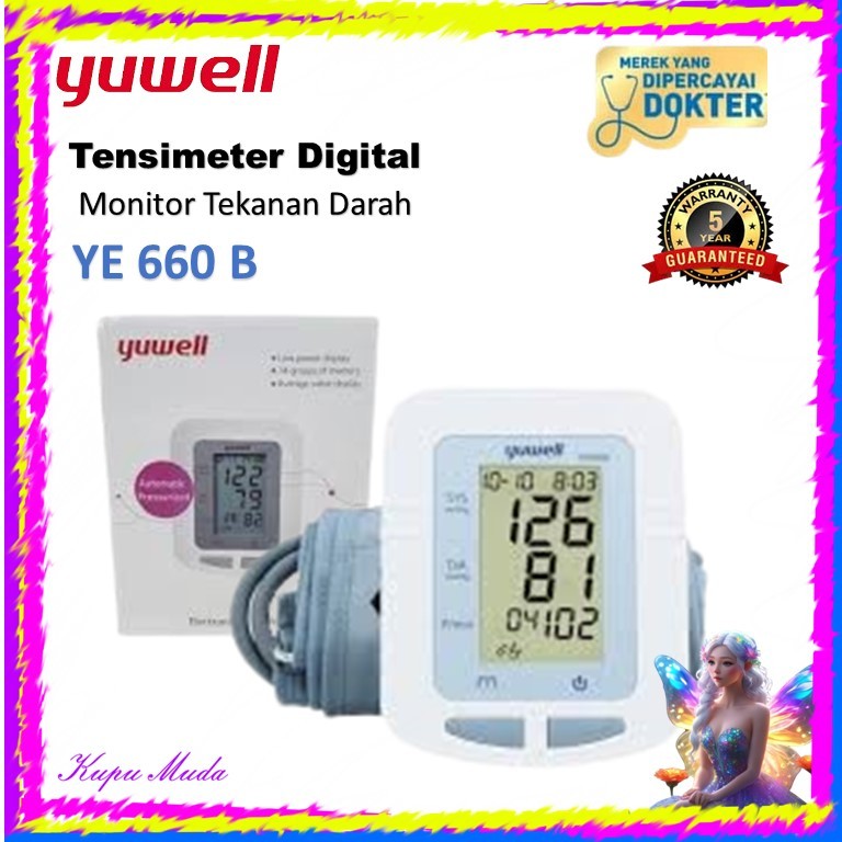 Tensimeter yuwell YE660B / Tensimeter yuwell / Tensimeter digital / yuwell tensimeter digital