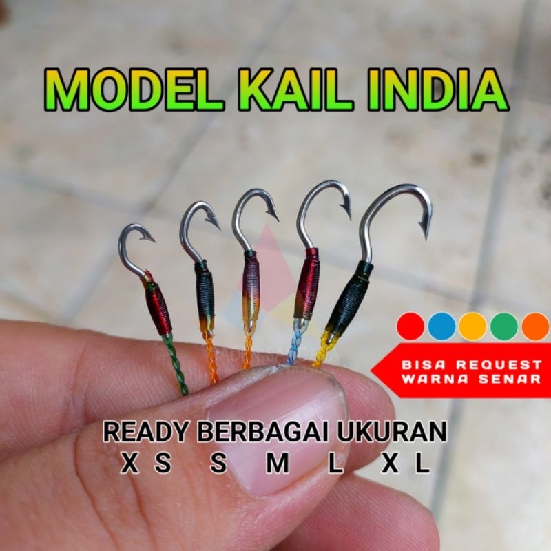 Pancing Urek Belut Model Bollywood (sudah pakai tali)