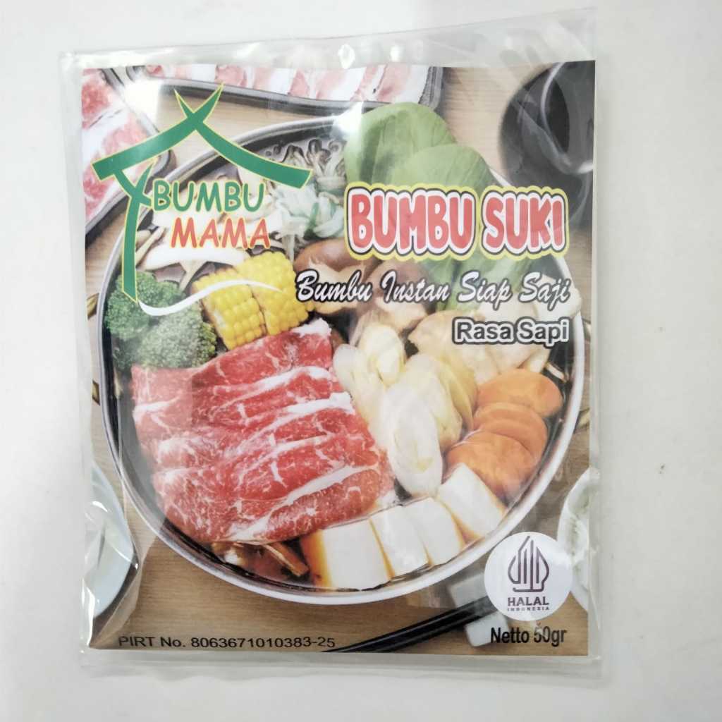 

Bumbu Mama - Bumbu Instan Suki 50gr - Bumbu Instan Siap Saji