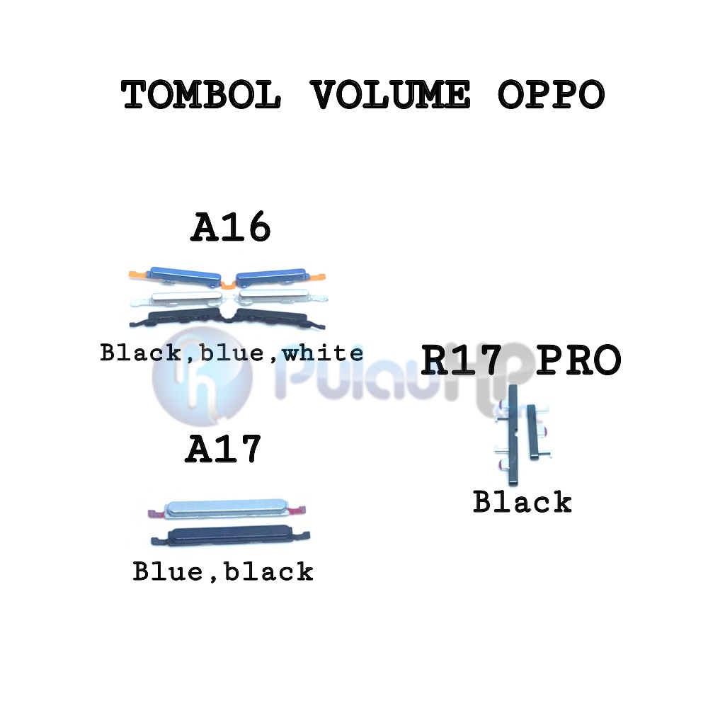 (PH BANDUNG) TOMBOL LUAR VOLUME OPPO