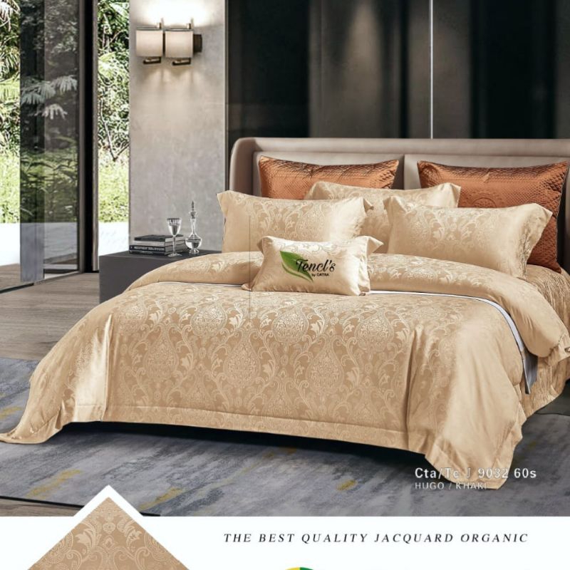 King Koil Bedcover Set 180x200x40 Sutra Jacquard