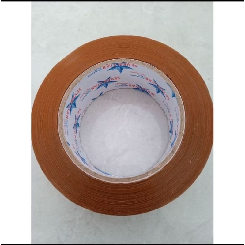 

Lakban 200 Yard BENING COKLAT 1 Karton Isi 54 Pcs