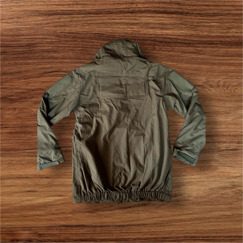 jas hujan jatah brimob hijau