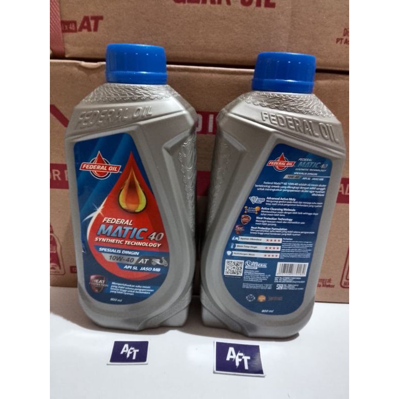 oli federal matic 800ml untuk semua jenis motor matic Honda Yamaha Suzuki original gratis ongkir