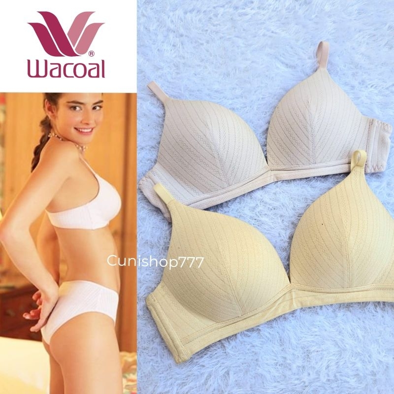 BRA WACOAL BLOOM JUNIOR STEP 3 SOFT KATUN TANPA KAWAT ADA BUSA TB 3530 K21BB BH WANITA ANAK PEREMPUA