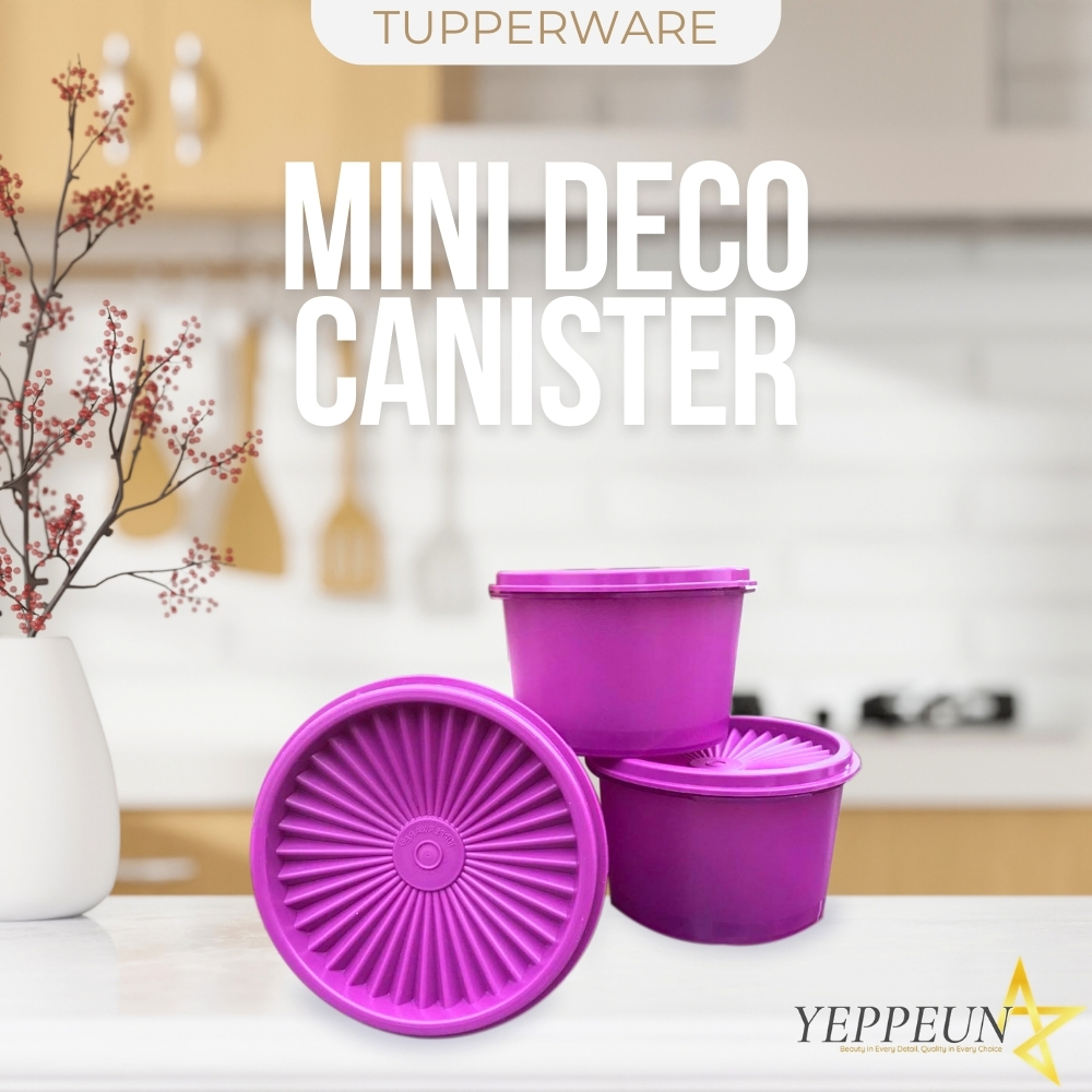 Toples Tupperware Mini Deco Canister (SET)