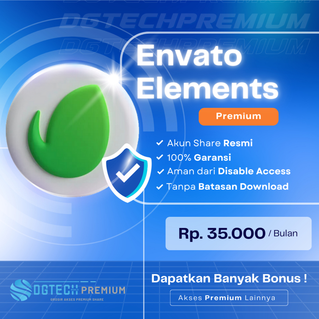 Envato elements 1 BULAN