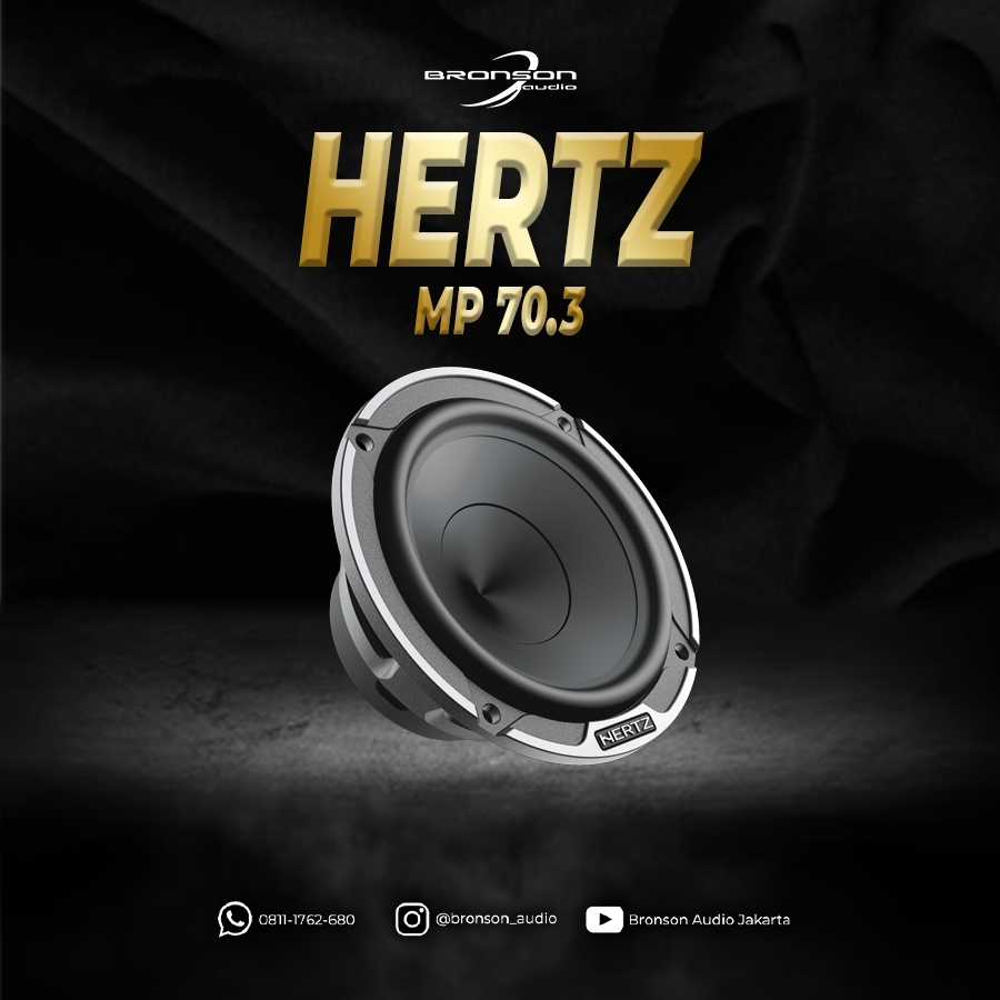 SPEAKER MIDRANGE HERTZ MP 70.3