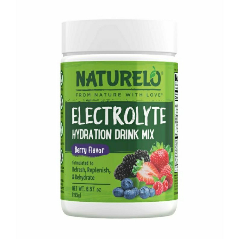 

NATURELO - Electrolyte Hydration Drink Mix