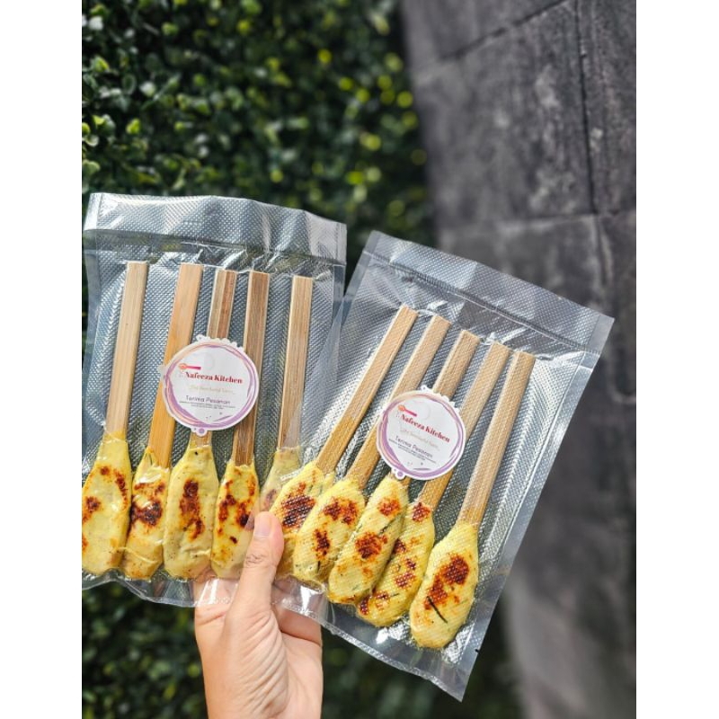 

Sate Lilit Daging Ayam Asli Enak Khas Bali Rempah Per pack 5 pcs Frozen Food Makanan Instan