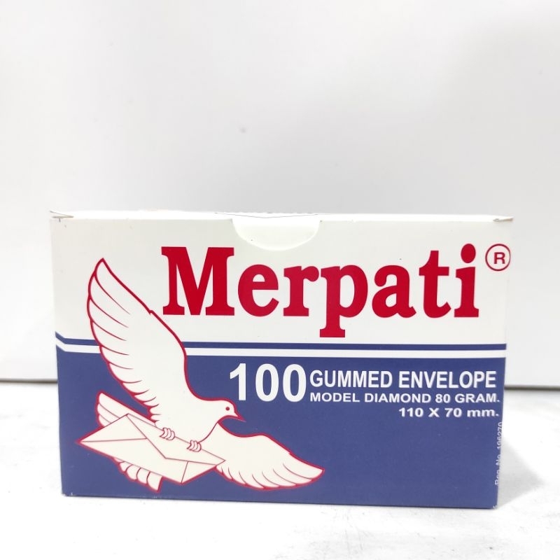 

Amplop Merpati Putih Gummed Envelope