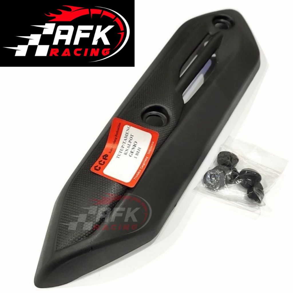 TUTUP KNALPOT CCP GENIO - Tameng Cover Knalpot Honda Genio STandard originial ori