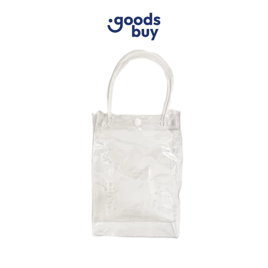 

Tas Mika PVC Tote Bag Transparan Goodie Bag 20x25x7cm
