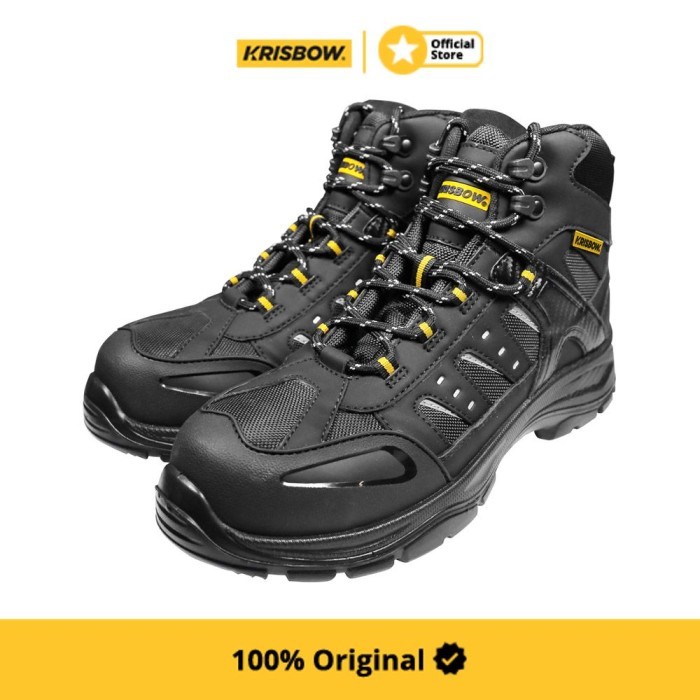 Krisbow Sepatu Safety Shoes Nemesis 6 Inchi