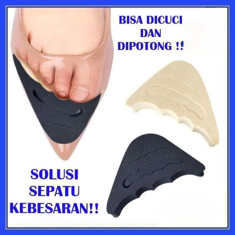 Busa Spons Insole Sol Alas Sepatu Kebesaran