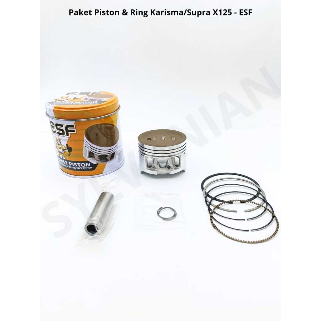 PAKET PISTON & RING KARISMA / SUPRA X125 - ESF