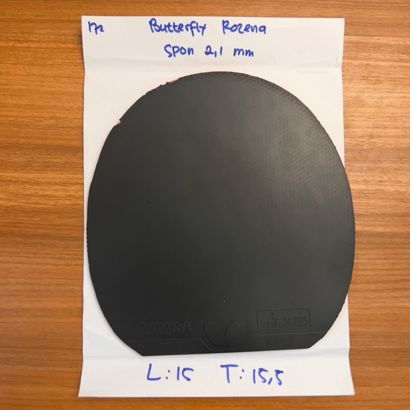 Butterfly Rozena Hitam Japan Market