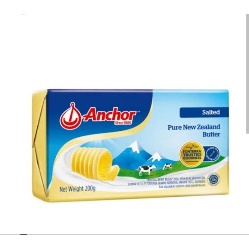

ANCHOR SALTED BUTTER 200Gr