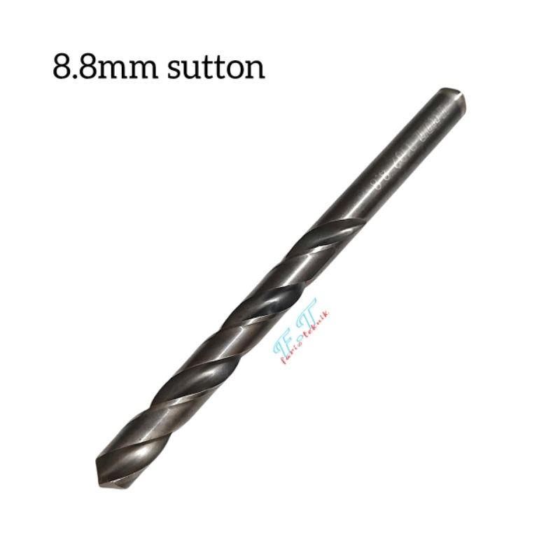 drill mata bor besi 8.8 MM SUTTON mata bor hss 8.8mm bekas mulus tajam