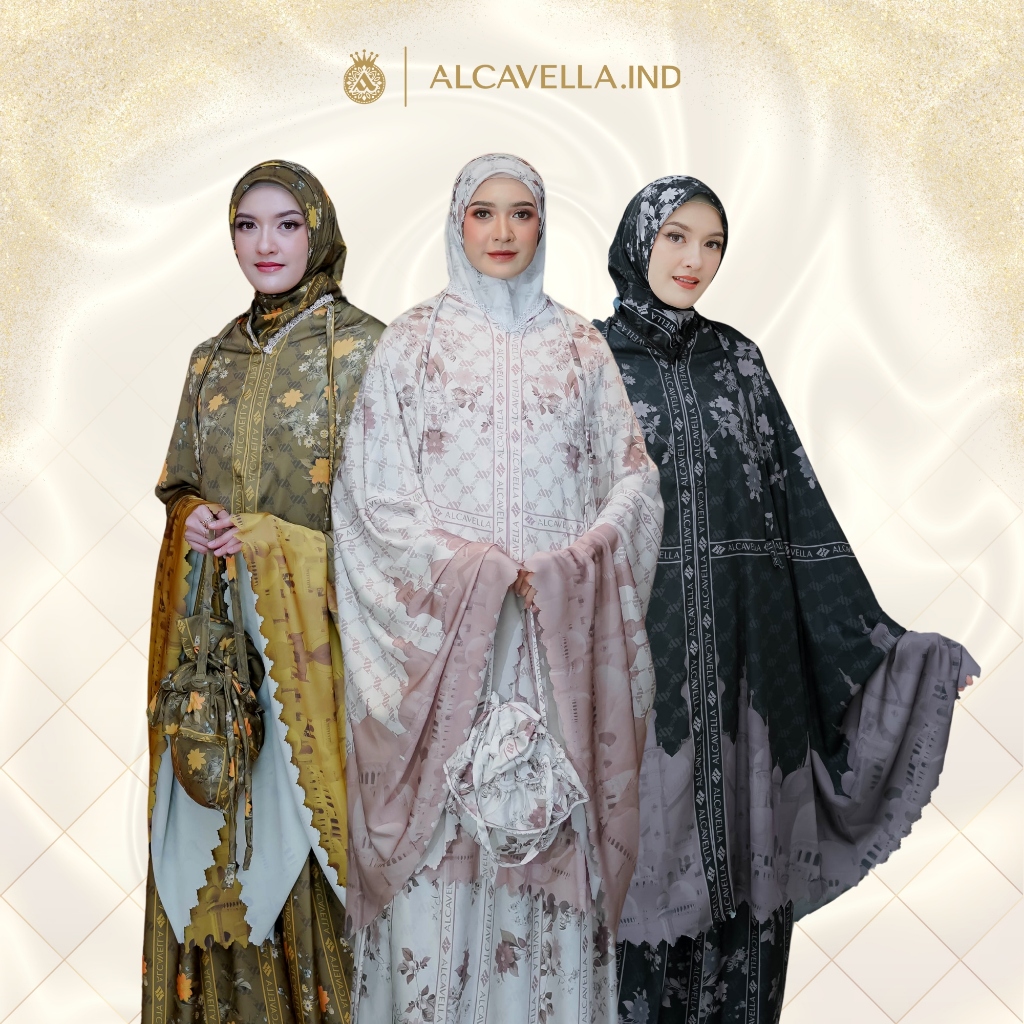 Alcavella - Mahira Mukena Series | Prayer Set Muslimah Dewasa Premium