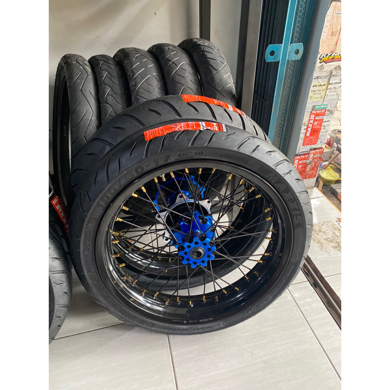 RODA CRF SUPERMOTO 300/350 tromol biru