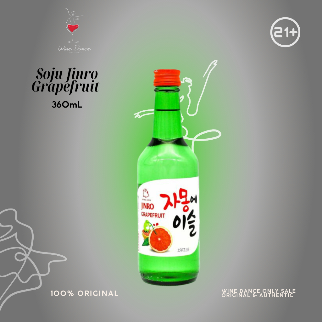 

Soju Jinro Grapefruit Soju 360ml