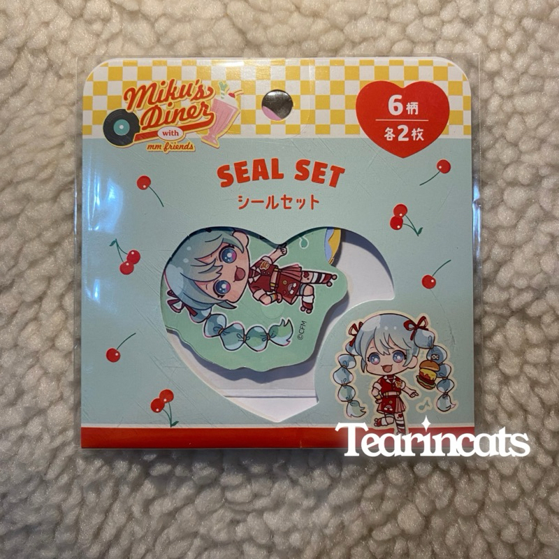 

Hatsune Miku vocaloid sticker set