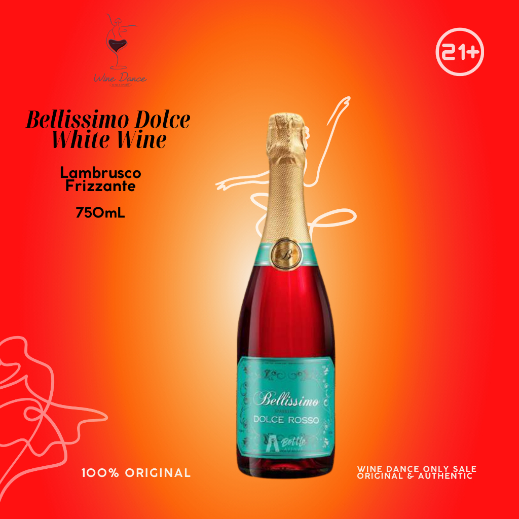 

Bellissimo Dolce Rosso Lambrusco Frizzante 750ml White Wine