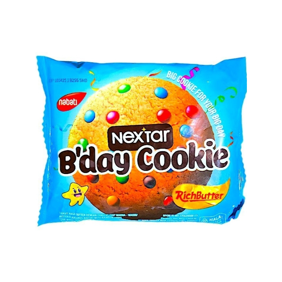 

grosir snack murah 3 pack nex bday cookie nabati biscuits