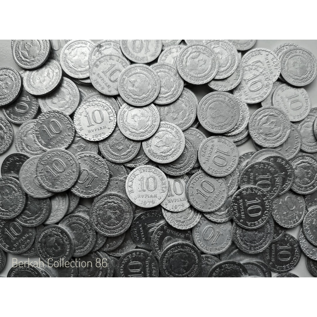 10 Rupiah Tabanas 1979  Mahar ASLI