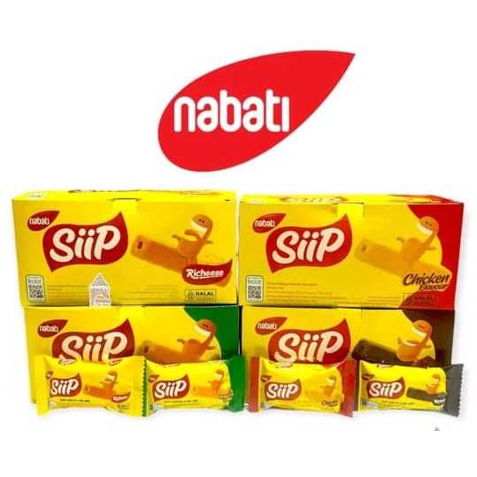 

paket 4 box nabati siip mix rasa Snack Camilan Cookies Food Food Cemilan Cemilan Makanan