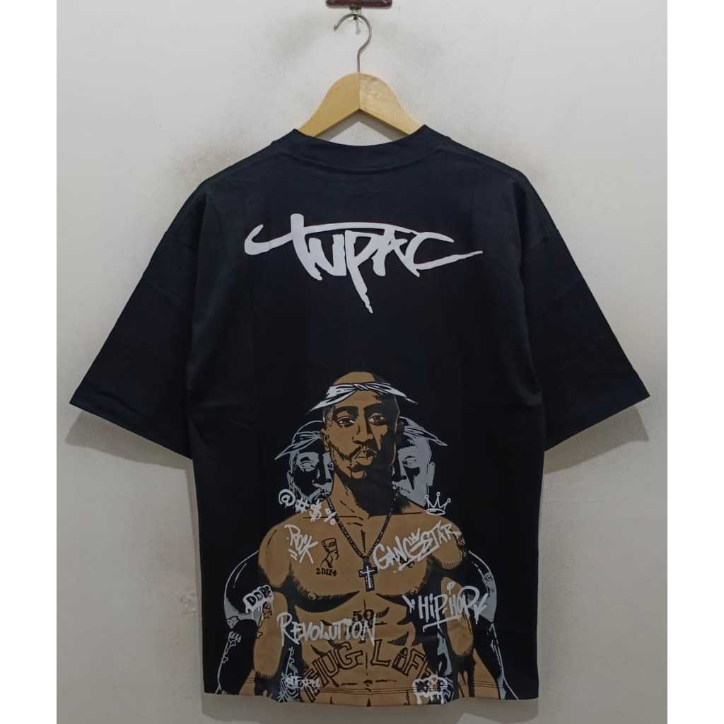 T-SHIRT RAPPER / TUPAC / OVERSIZE