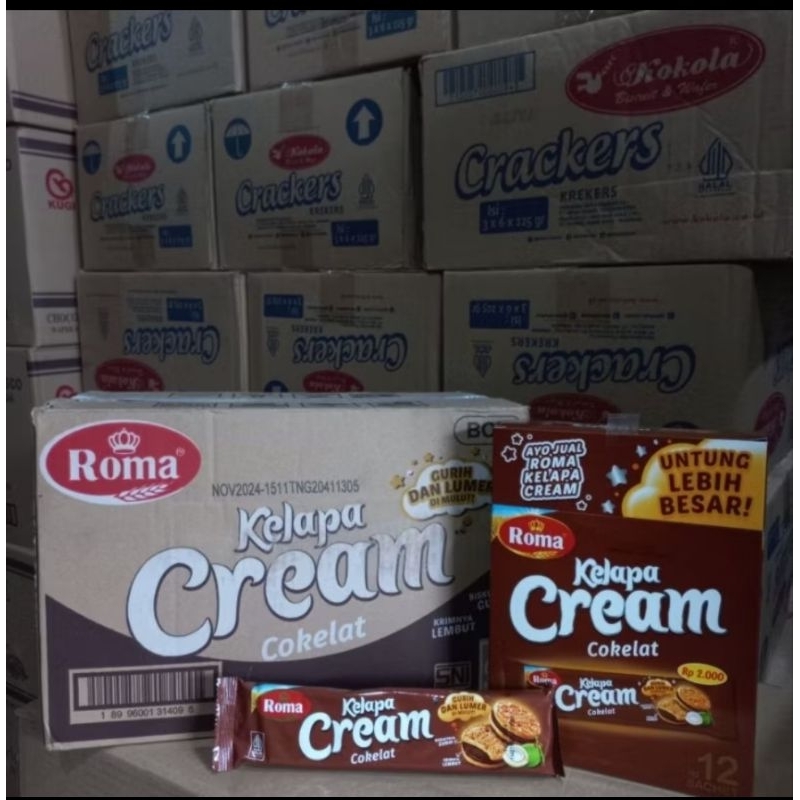 

ROMA CREAM KELAPA 2000 DUS (ISI 6 BOX)